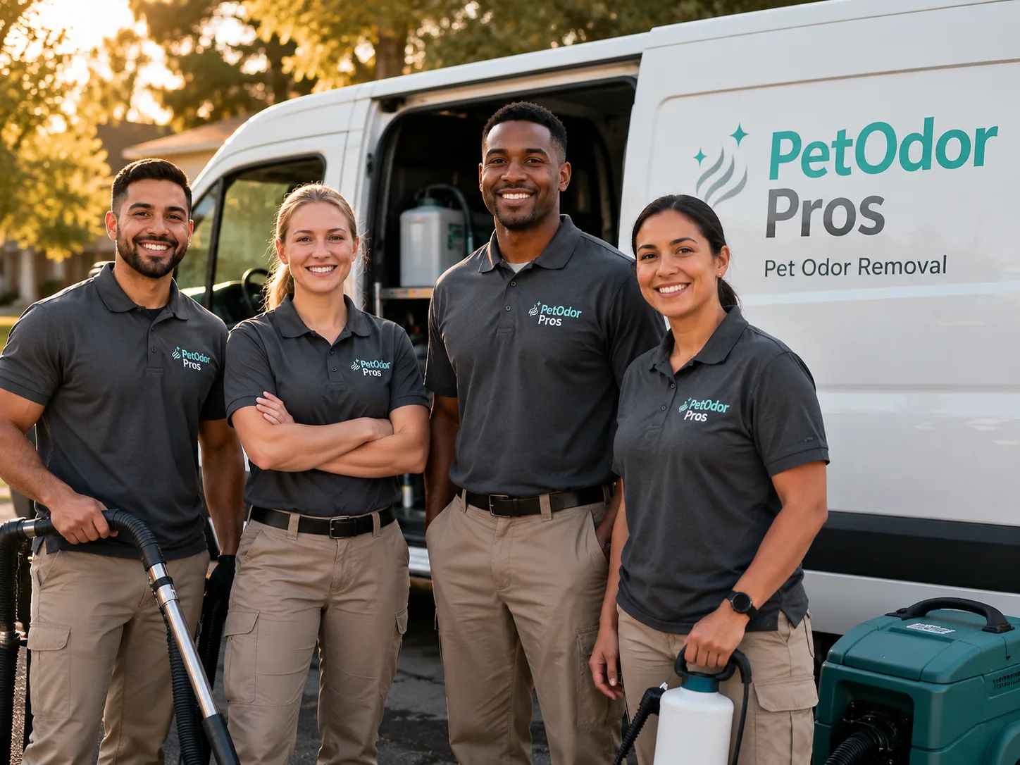 Pet Odor Removal team serving Bedford, TX